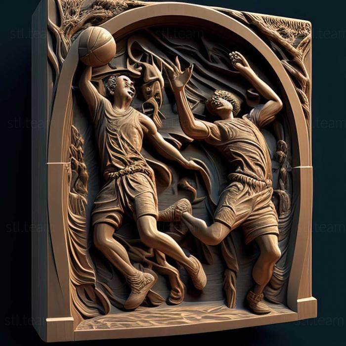 3D модель Игра FreeStyle2 Street Basketball (STL)
